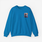 Anime both side Sweatshirt Crew neckDTGEmbroidery