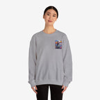 Anime both side Sweatshirt Crew neckDTGEmbroidery