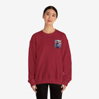 Anime both side Sweatshirt Crew neckDTGEmbroidery