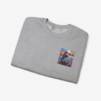 Anime both side Sweatshirt Crew neckDTGEmbroidery