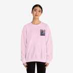Anime both side Sweatshirt Crew neckDTGEmbroidery
