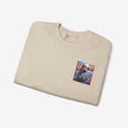 Anime both side Sweatshirt Crew neckDTGEmbroidery
