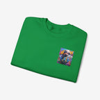 Anime both side Sweatshirt Crew neckDTGEmbroidery