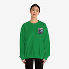 Anime both side Sweatshirt Crew neckDTGEmbroidery