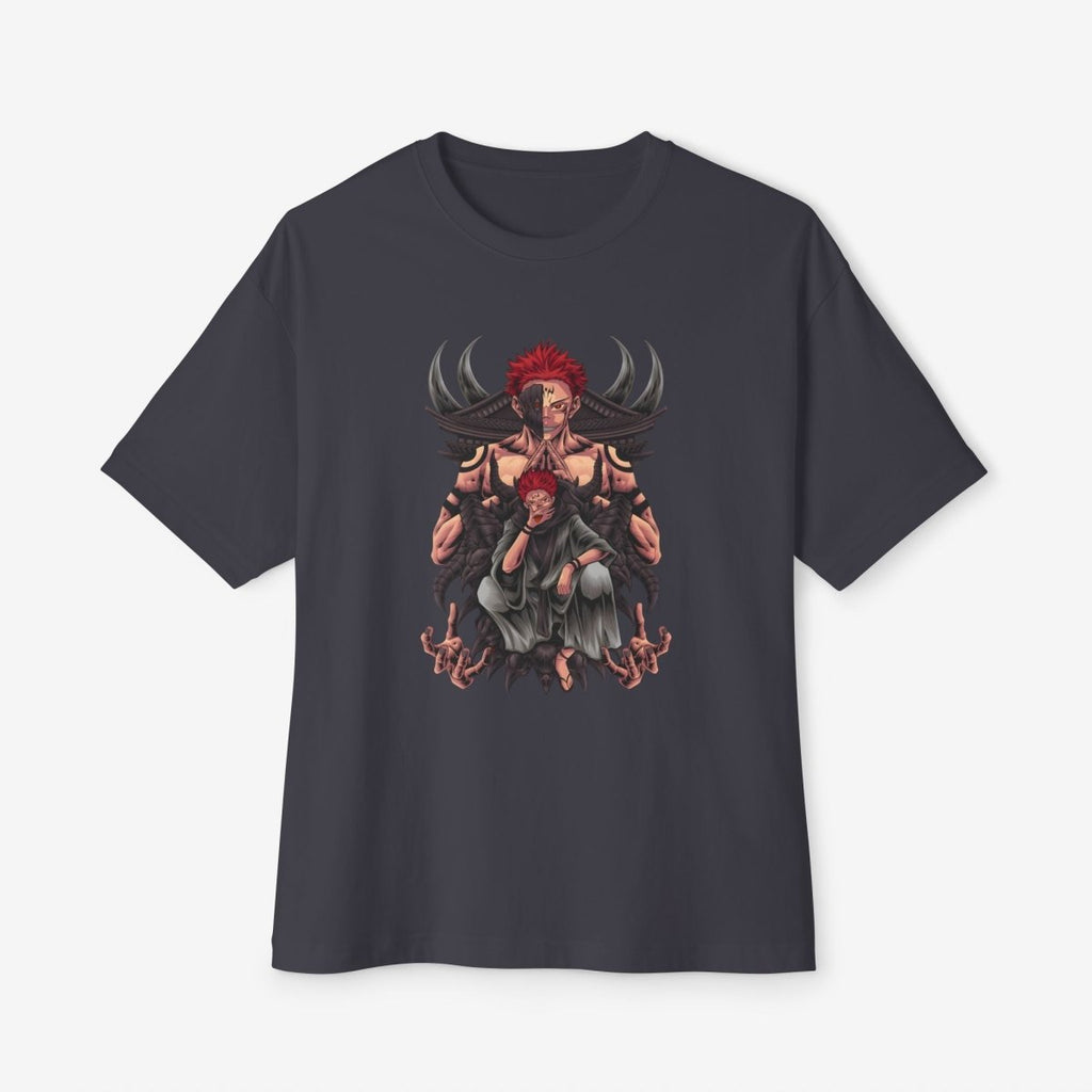 Anime graphics Oversized Tshirt CottonCrew neckDTG