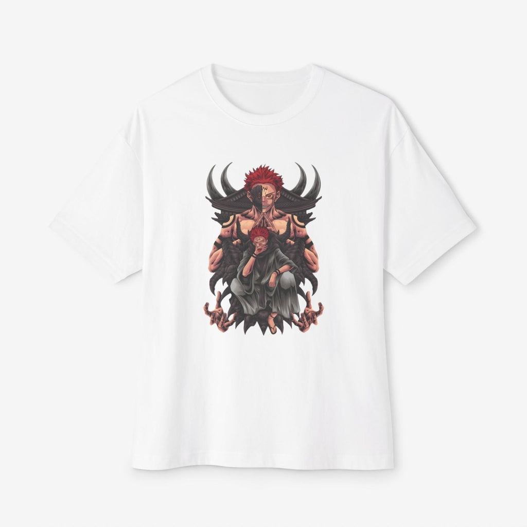 Anime graphics Oversized Tshirt CottonCrew neckDTG