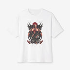 Anime graphics Oversized Tshirt CottonCrew neckDTG