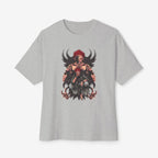 Anime graphics Oversized Tshirt CottonCrew neckDTG