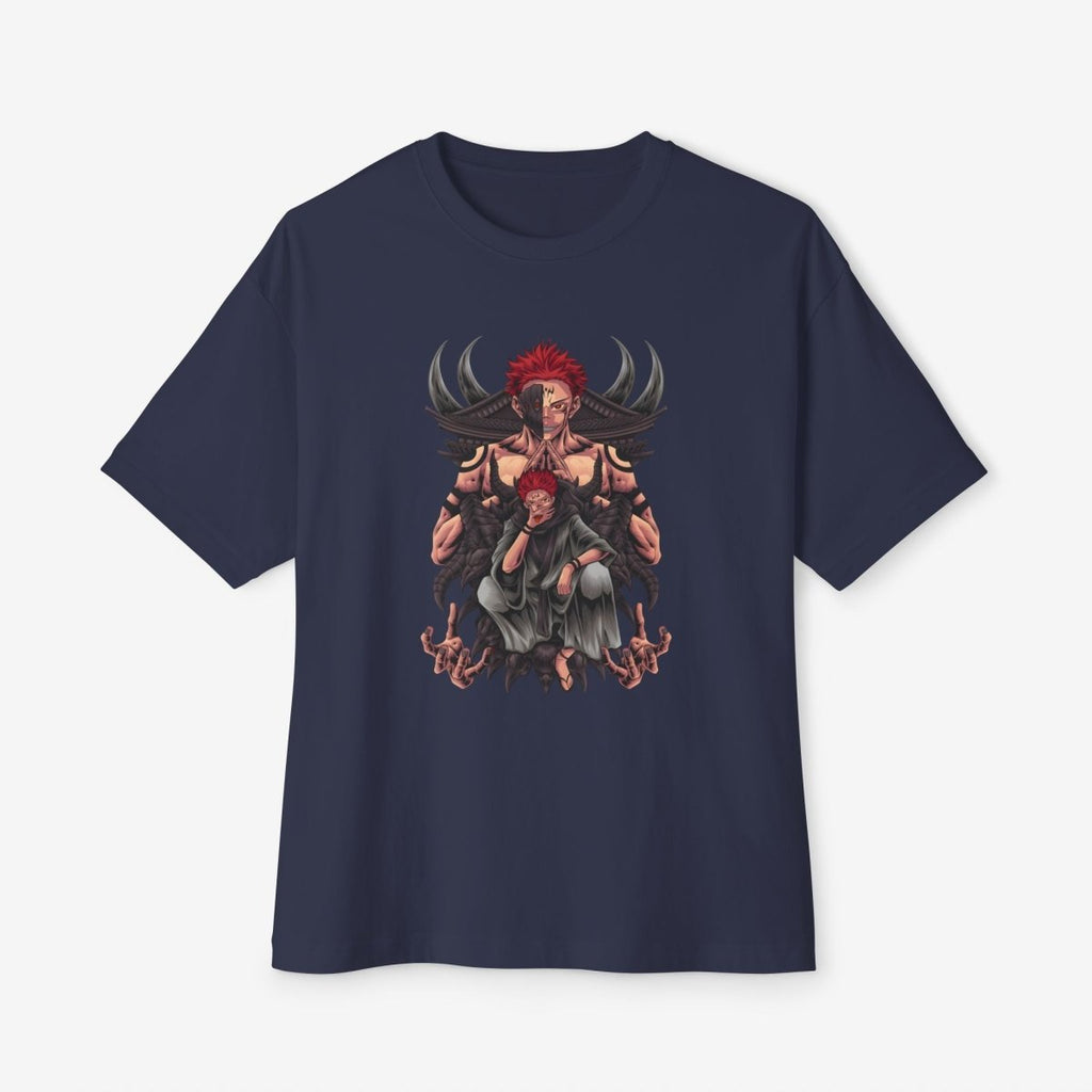 Anime graphics Oversized Tshirt CottonCrew neckDTG