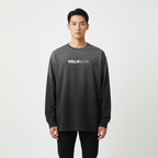 Gradient Washed Long Sleeve T-Shirt