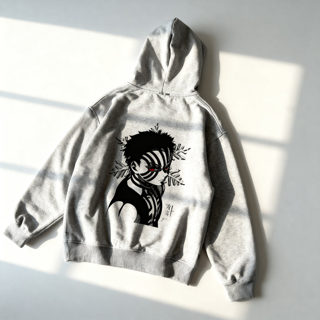 Demon Slayer Sunfade Oversized Hoodie