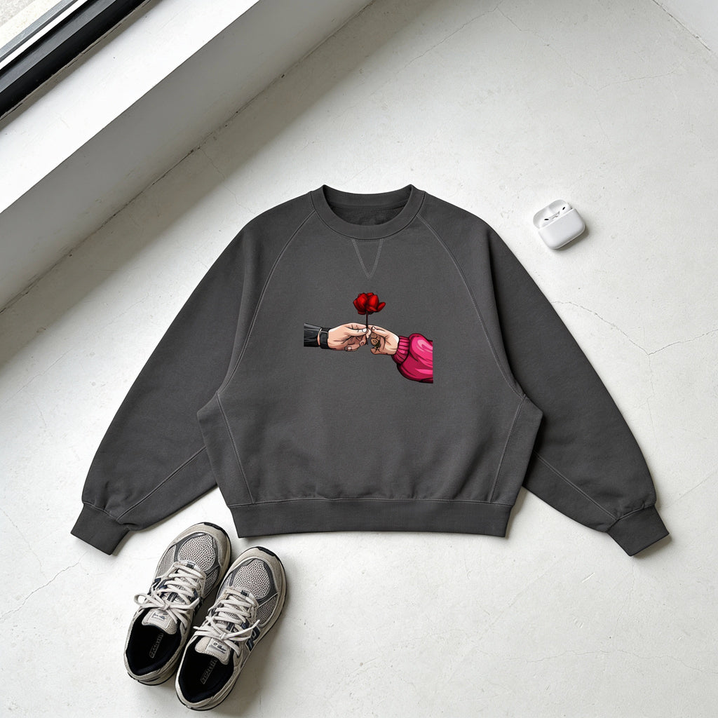 A Gesture of Love  Boxy Sweatshirt