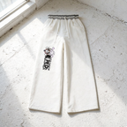 Onepiece Luffy Striped Waist Wide Leg Pants