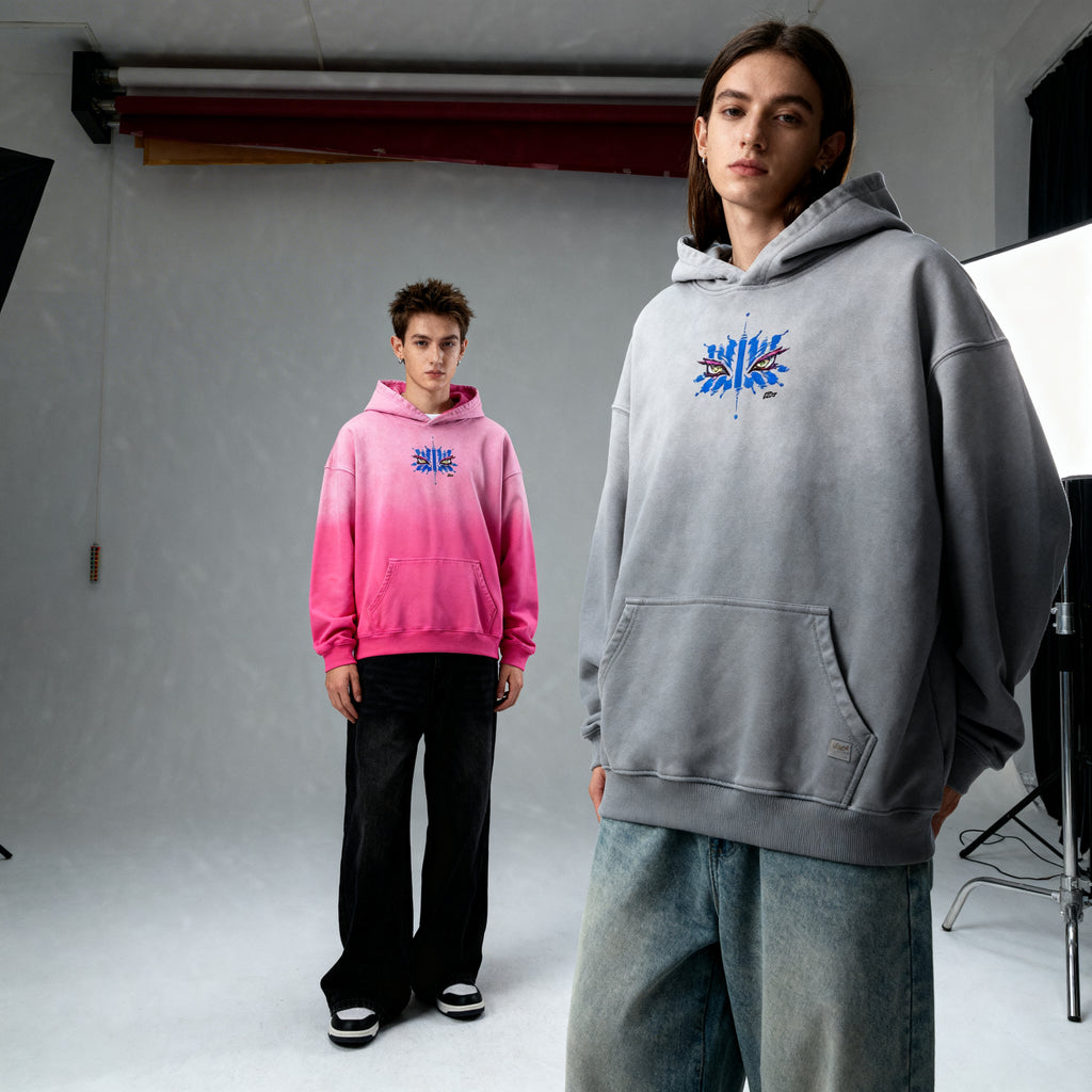 Demon Slayer Sunfade Oversized Hoodie