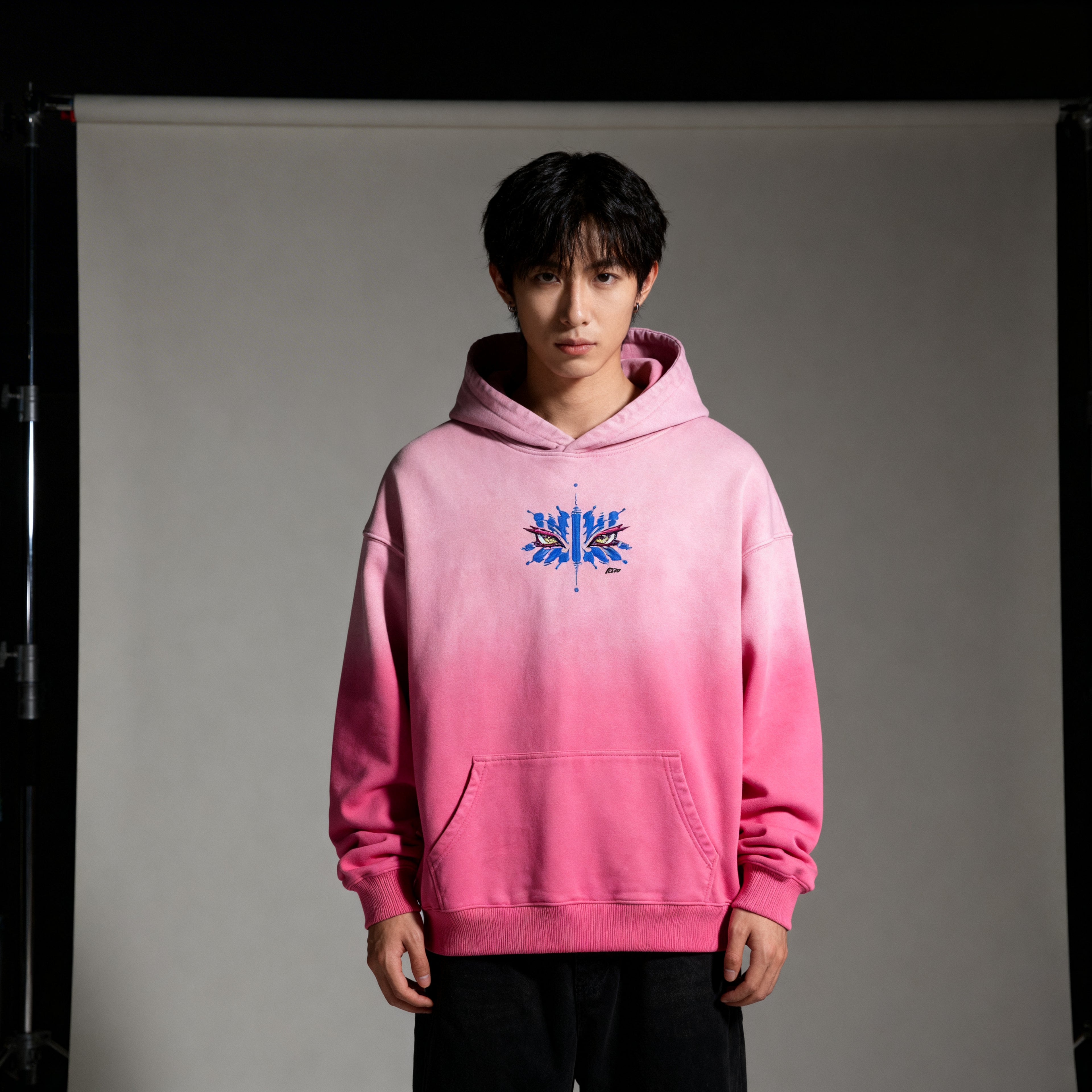 Demon Slayer Sunfade Oversized Hoodie