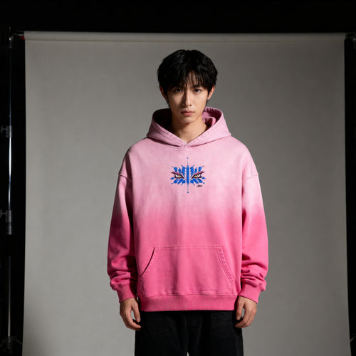Demon Slayer Sunfade Oversized Hoodie
