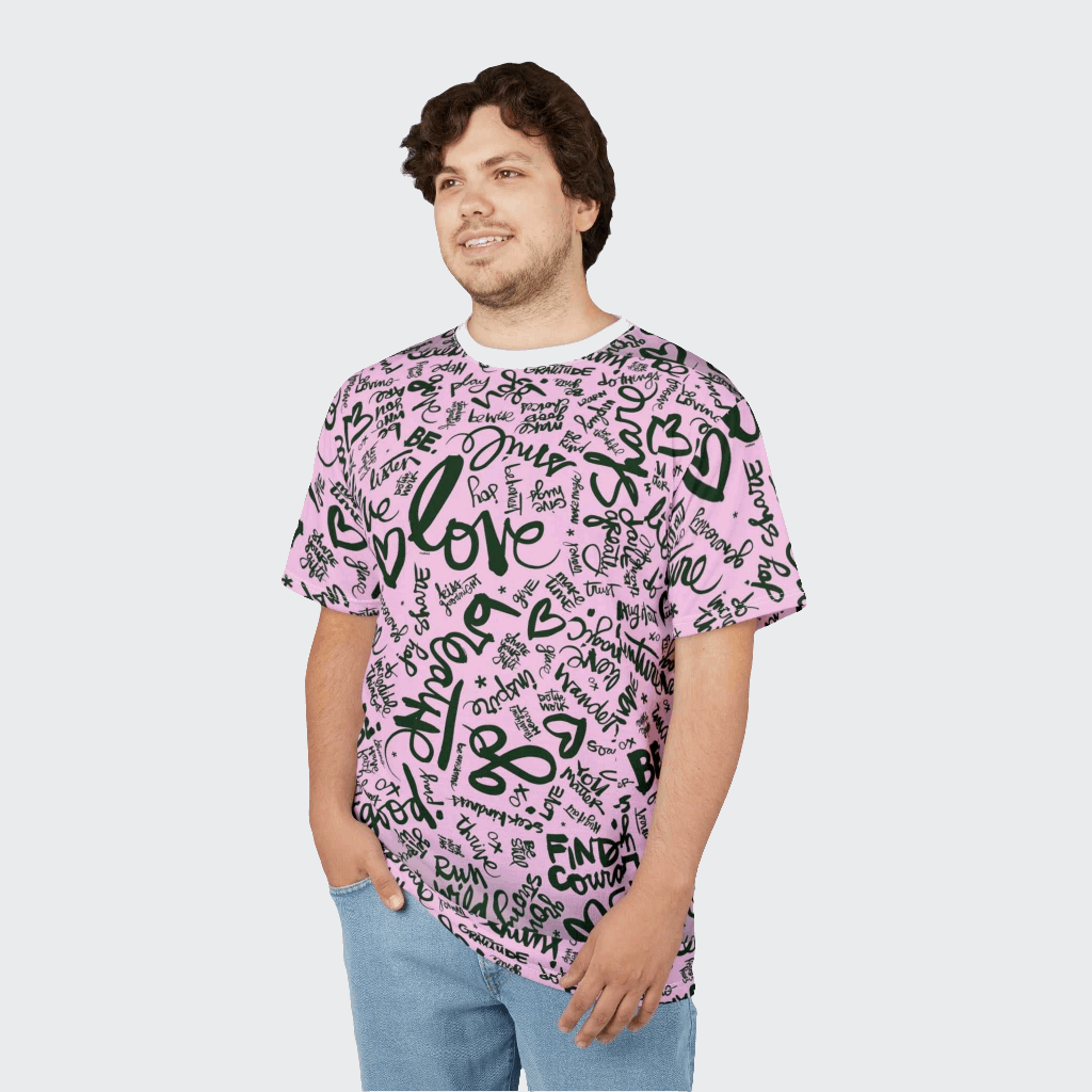 Love & Gratitude Unisex Tee - Positive Vibes Shirt