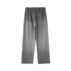 Vintage Washed Gradient Straight-Leg Sweatpants