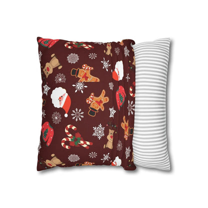 Christmas Square Pillowcase All Over PrintAOPBed