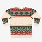 Christmas Sweatshirt (AOP) AOPAOP ClothingAssembled in the USA