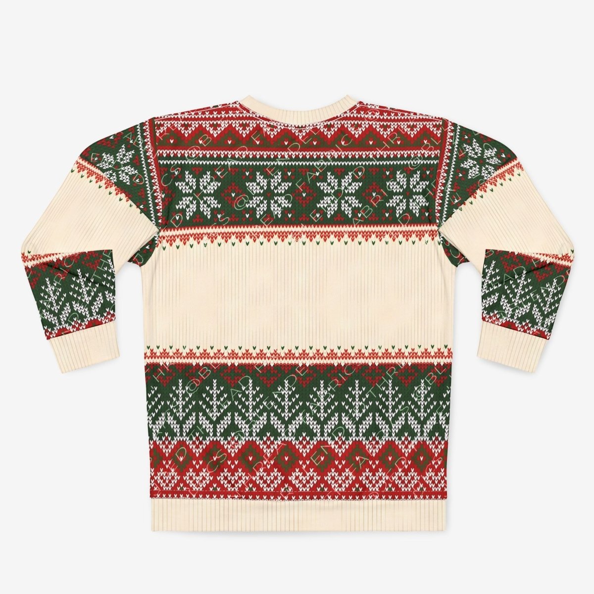 Christmas Sweatshirt (AOP) AOPAOP ClothingAssembled in the USA