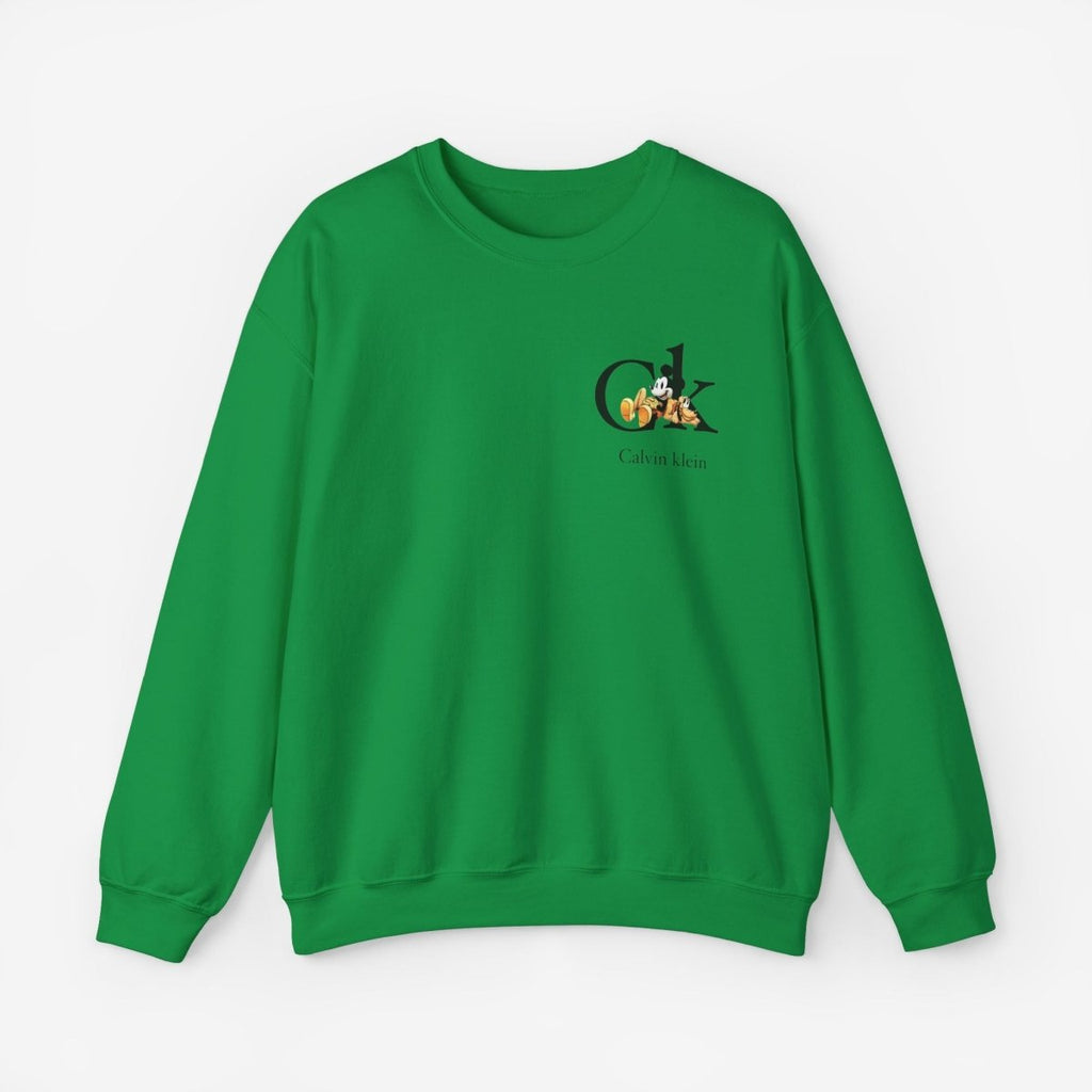 Ck Crewneck Sweatshirt Crew neckDTGEmbroidery