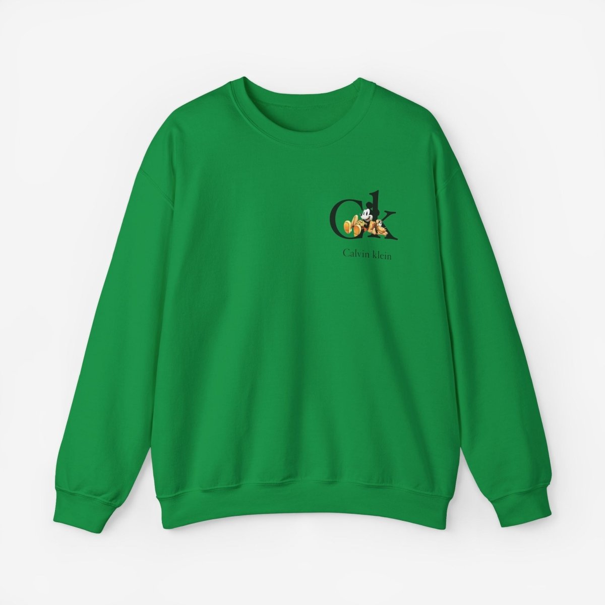 Ck Crewneck Sweatshirt Crew neckDTGEmbroidery