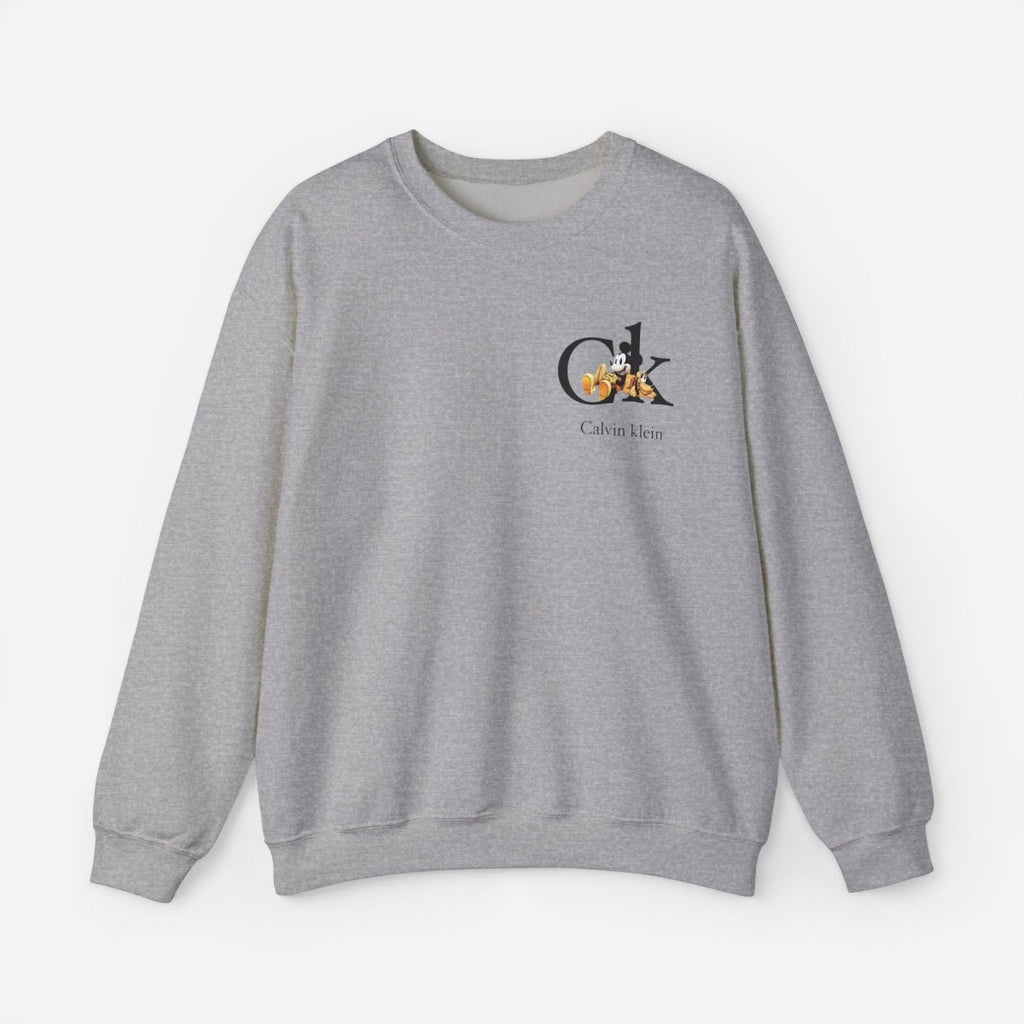 Ck Crewneck Sweatshirt Crew neckDTGEmbroidery