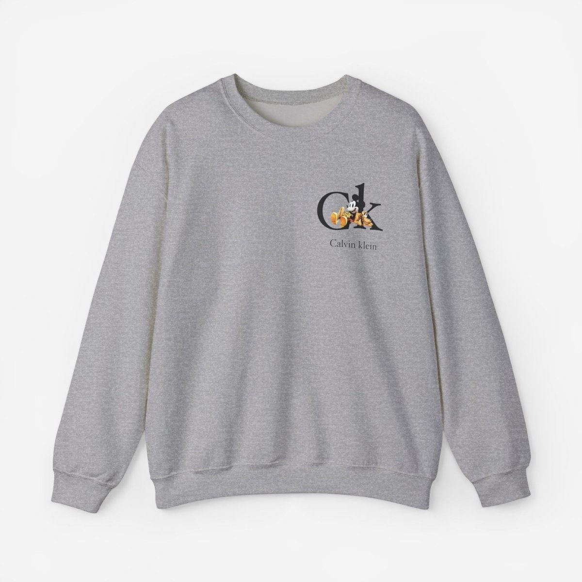 Ck Crewneck Sweatshirt Crew neckDTGEmbroidery