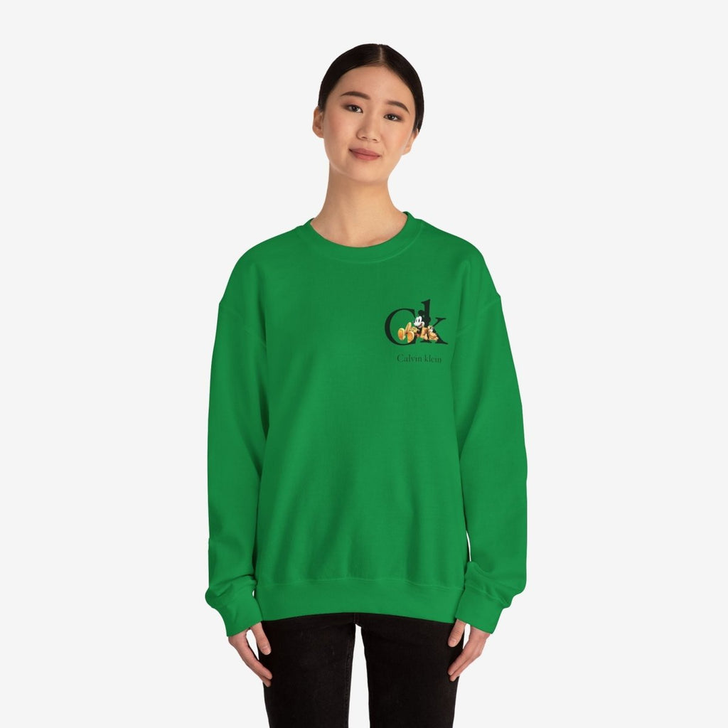 Ck Crewneck Sweatshirt Crew neckDTGEmbroidery