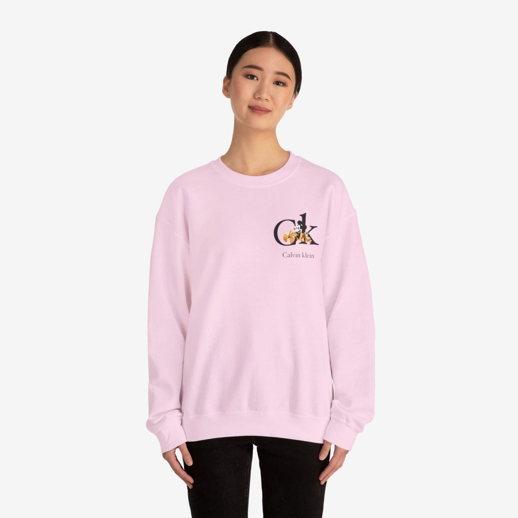 Ck Crewneck Sweatshirt Crew neckDTGEmbroidery