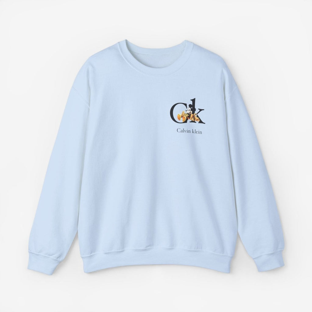 Ck Crewneck Sweatshirt Crew neckDTGEmbroidery