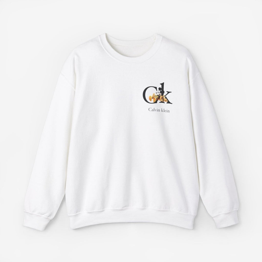Ck Crewneck Sweatshirt Crew neckDTGEmbroidery