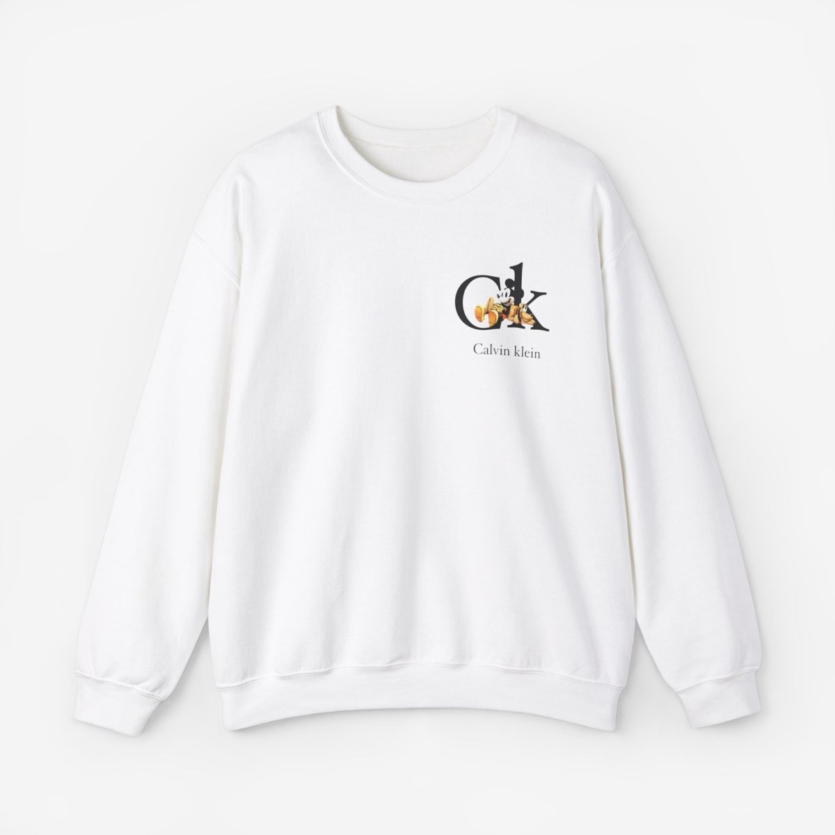 Ck Crewneck Sweatshirt Crew neckDTGEmbroidery