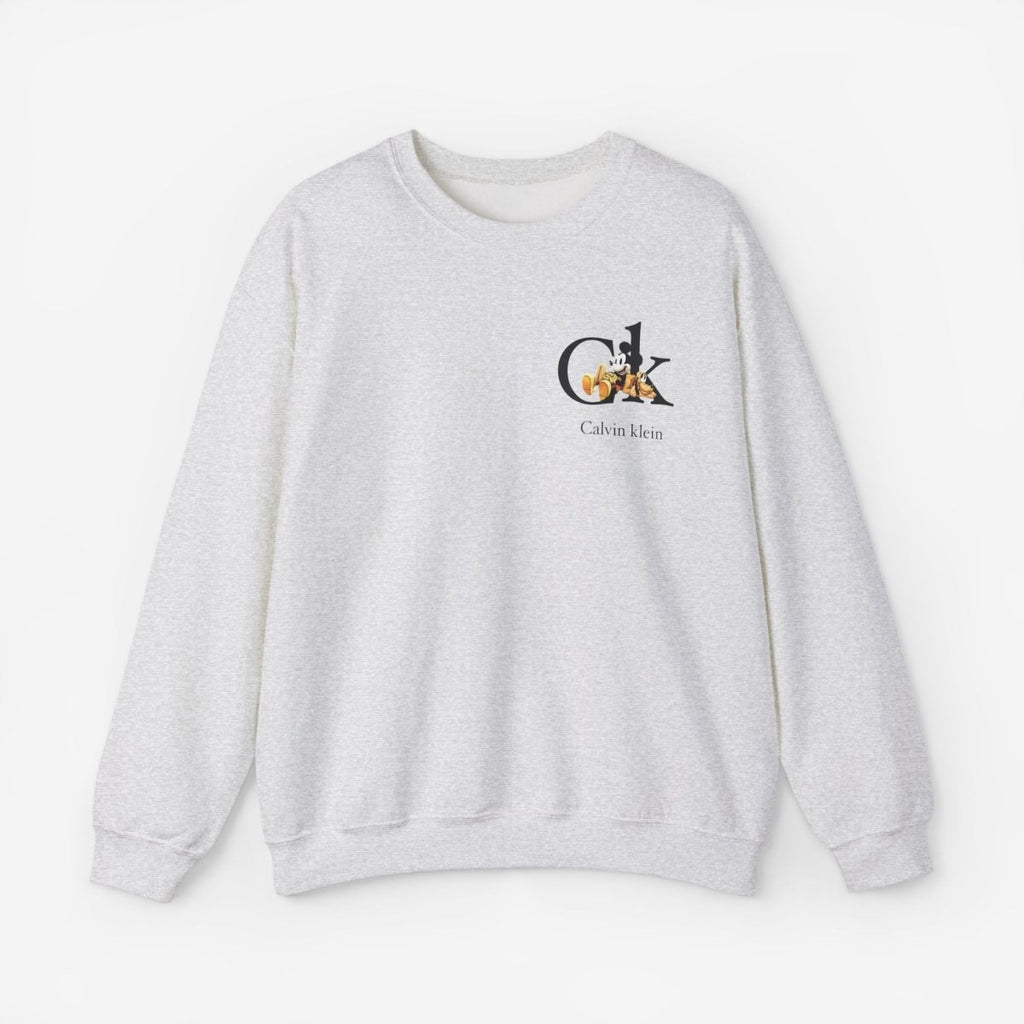Ck Crewneck Sweatshirt Crew neckDTGEmbroidery