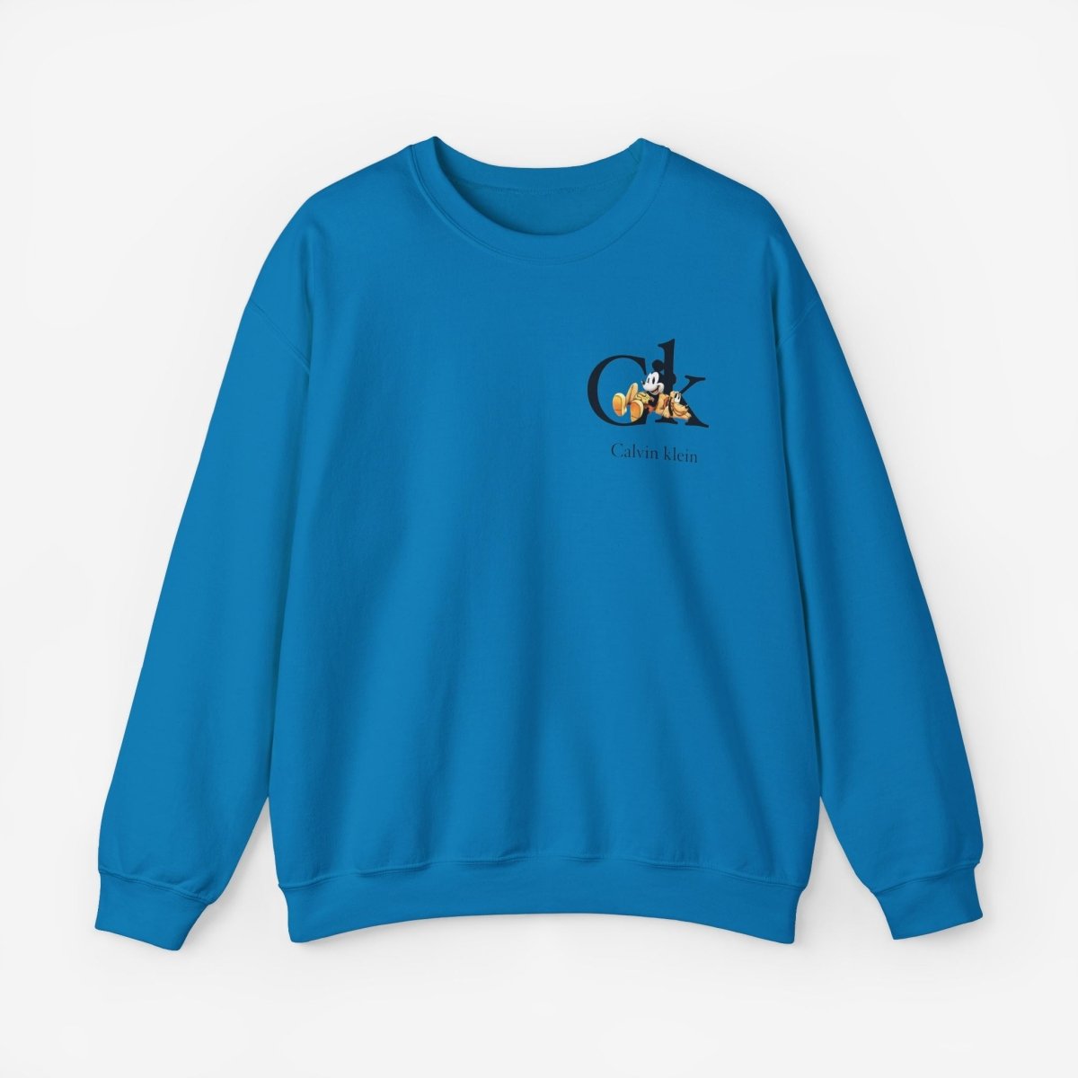 Ck Crewneck Sweatshirt Crew neckDTGEmbroidery