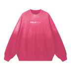 Sunfade Drop-Shoulder Cotton Sweatshirt