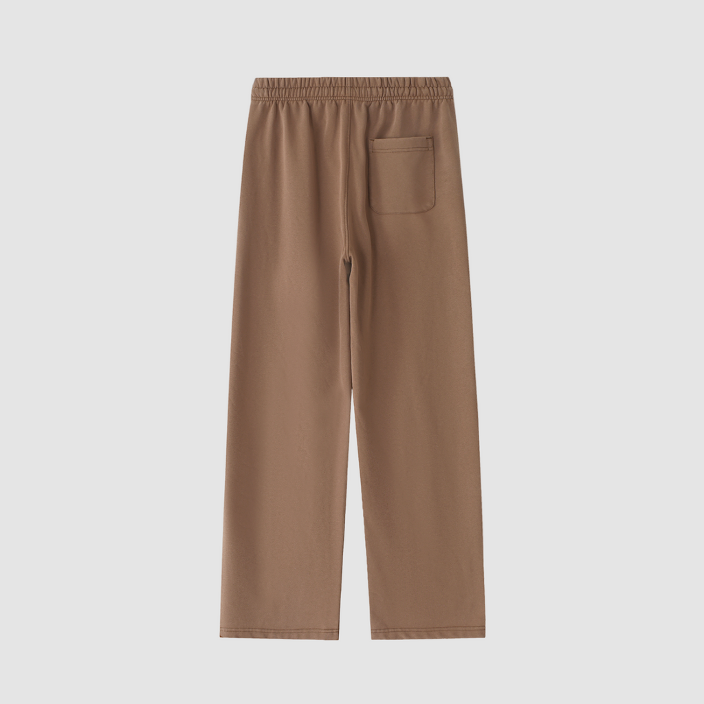 Brown pants on a white background