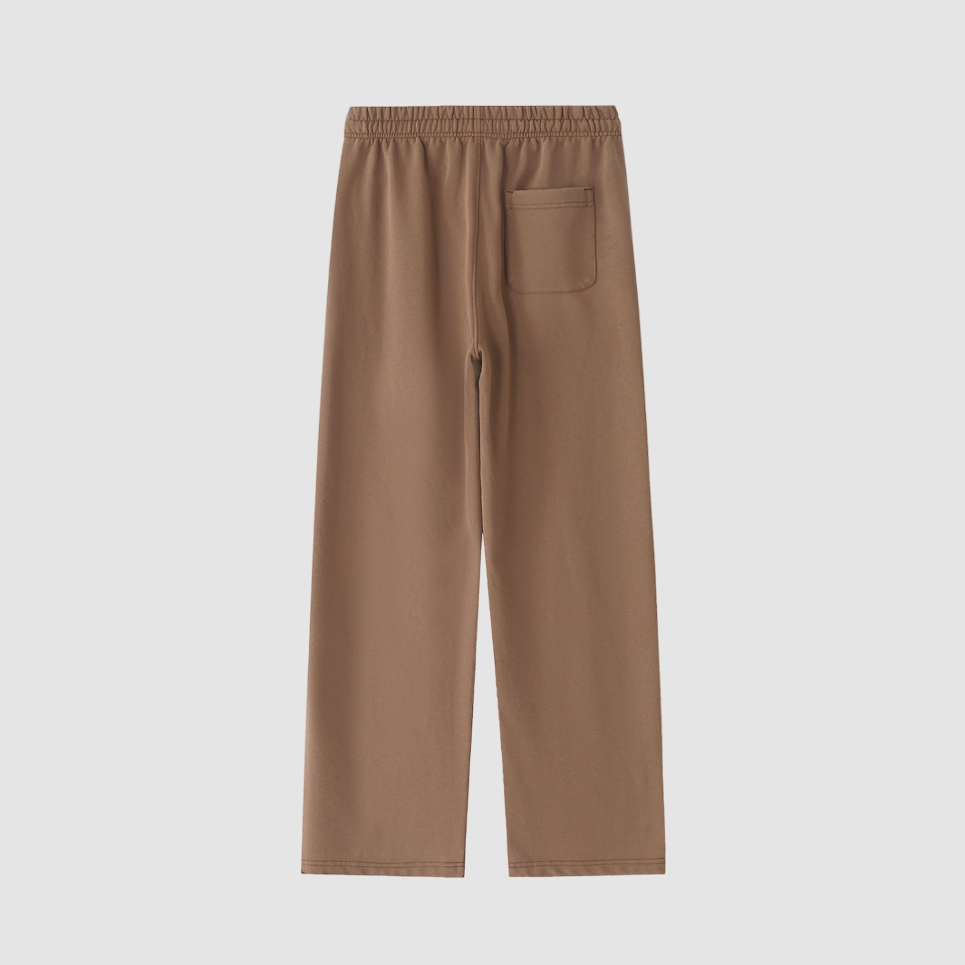 Brown pants on a white background