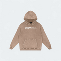 Snow Washed Loose Cotton Hoodie