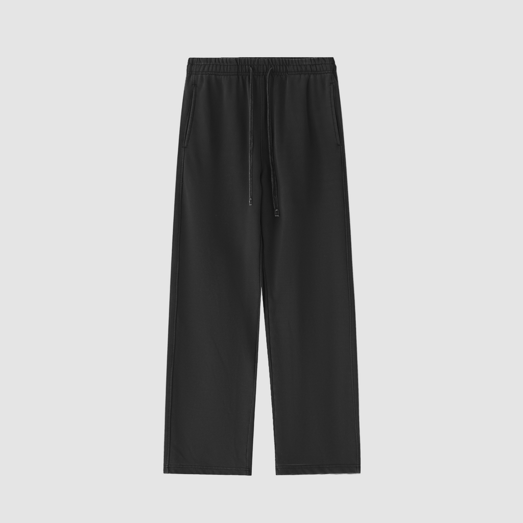 Black pants on a white background