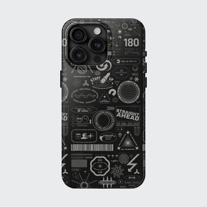 Graphics Text Phone case AccessoriesGlossyiPhone Cases