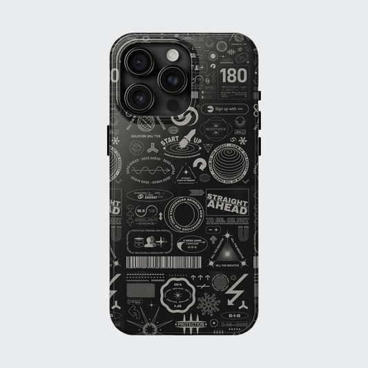 Graphics Text Phone case AccessoriesGlossyiPhone Cases