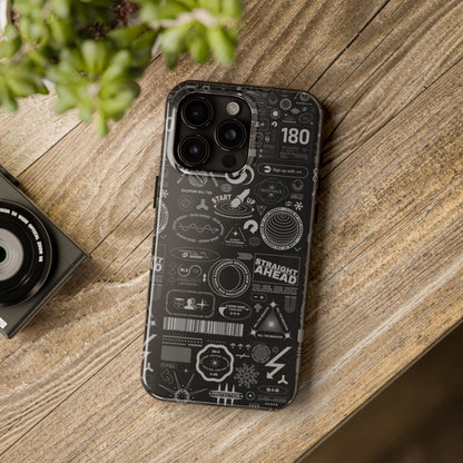 Graphics Text Phone case AccessoriesGlossyiPhone Cases