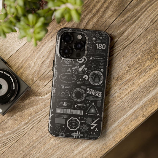 Graphics Text Phone case AccessoriesGlossyiPhone Cases