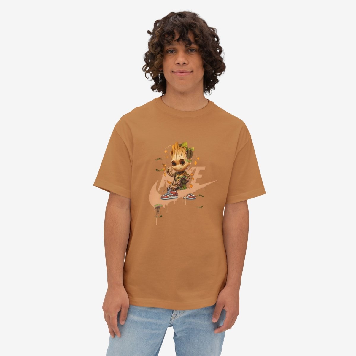 GRoot Oversized Tshirt CottonCrew neckDTG