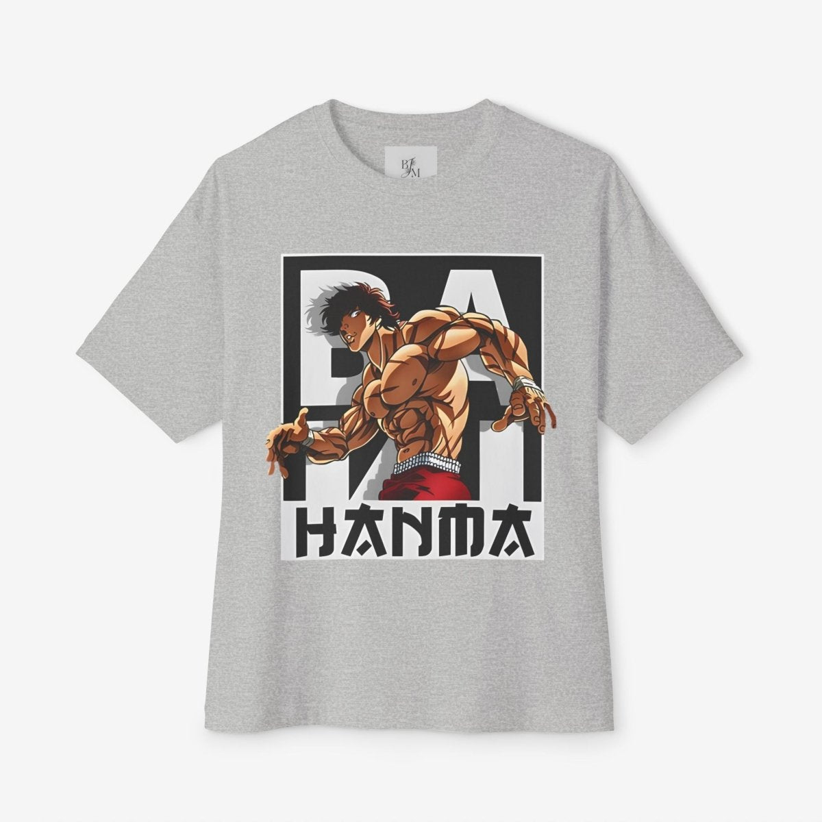 HANMA Oversized Tshirt CottonCrew neckDTG