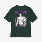 HANMA Oversized Tshirt CottonCrew neckDTG