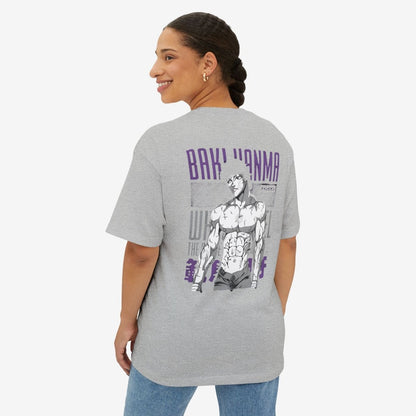 HANMA Oversized Tshirt CottonCrew neckDTG