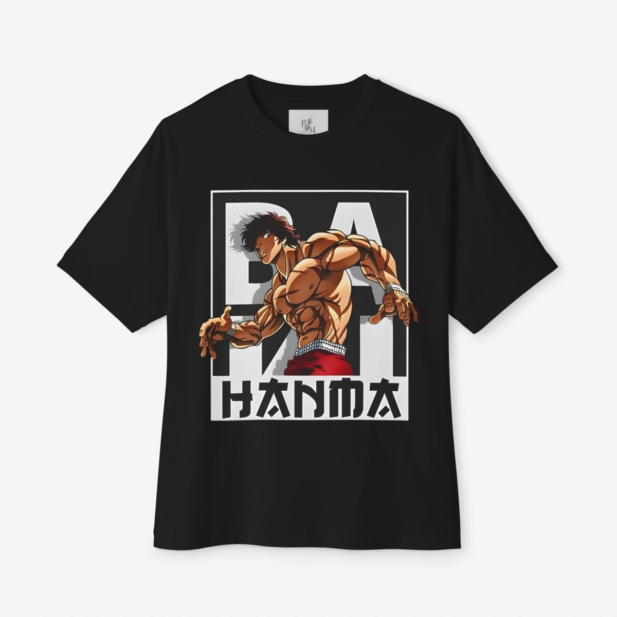 HANMA Oversized Tshirt CottonCrew neckDTG